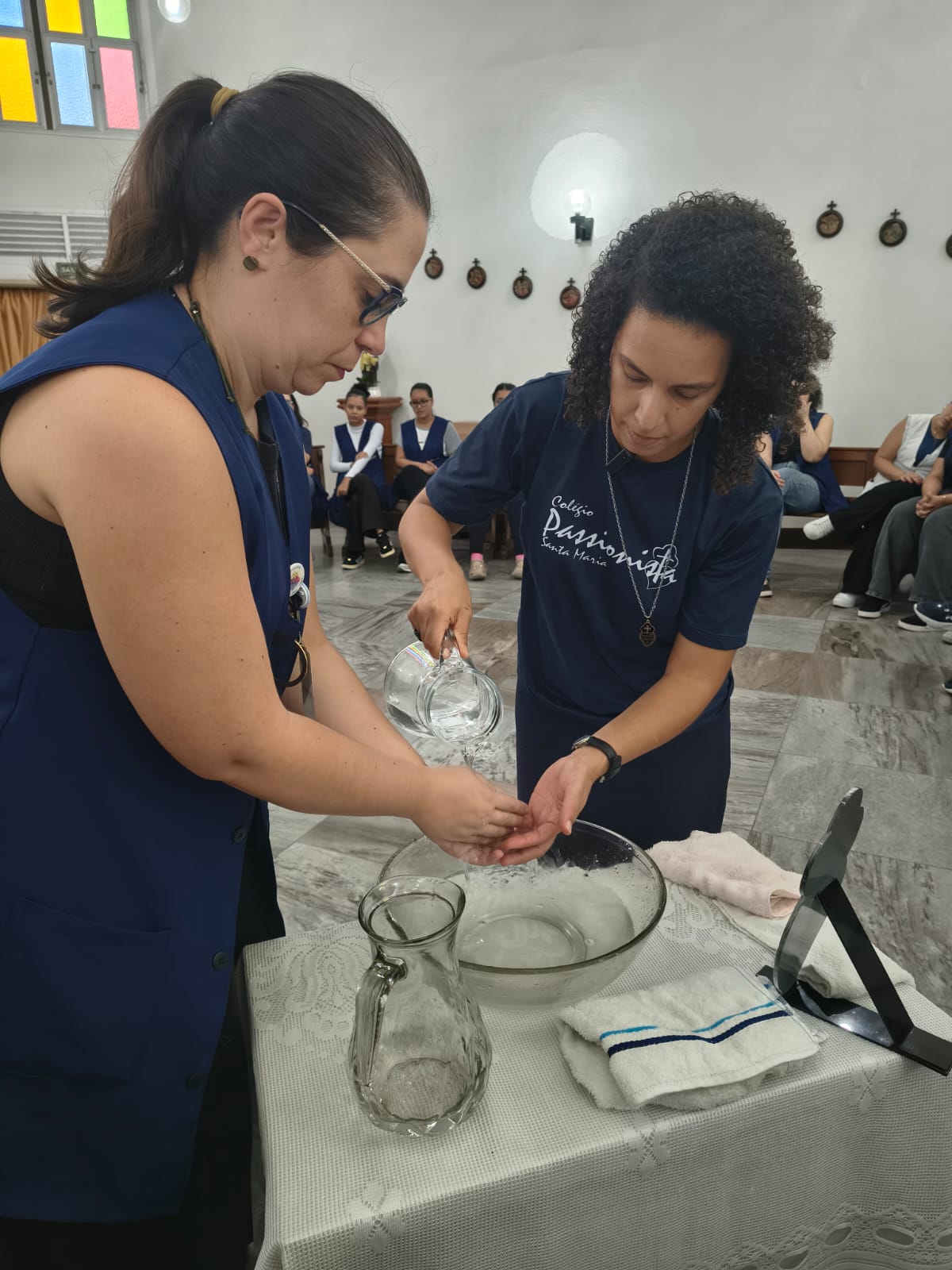 Celebra��o de P�scoa Col�gio Passionista Santa Maria