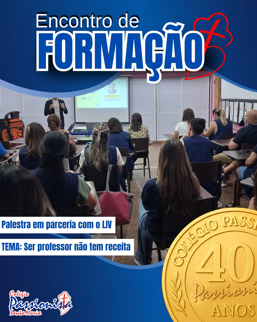 Encontro de Forma��o Col�gio Passionista Santa Maria