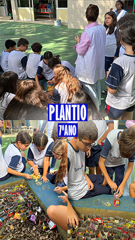 7 ano - Plantio Col�gio Passionista Santa Maria