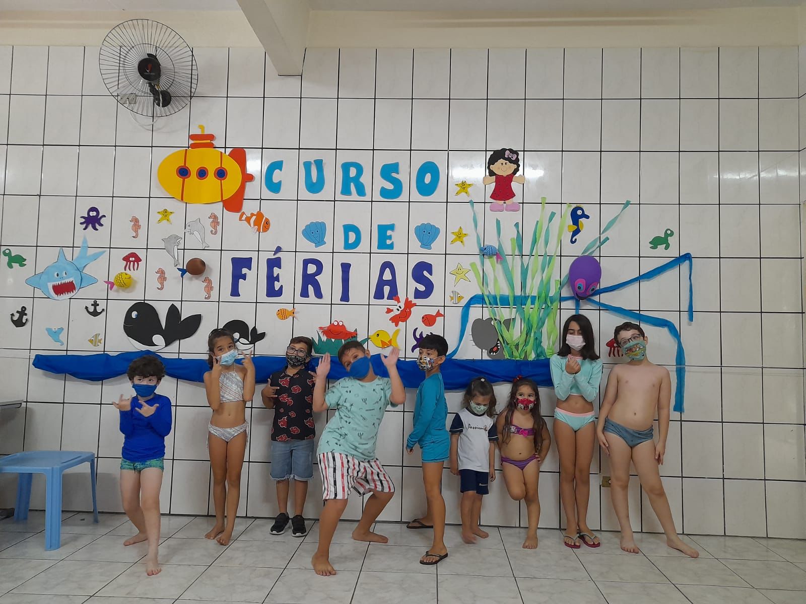 5� Curso de F�rias - 1� Dia  Col�gio Passionista Santa Maria