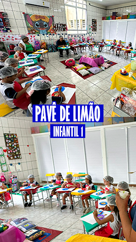 Culin�ria Pav� de Lim�o - Infantil 1 Col�gio Passionista Santa Maria