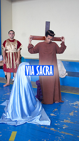 Via Sacra Col�gio Passionista Santa Maria