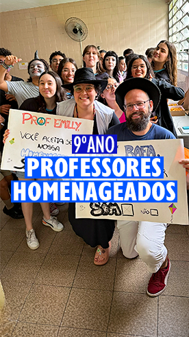Professores Homenageados - 9�ano Col�gio Passionista Santa Maria