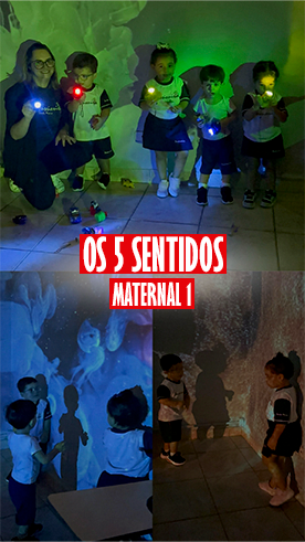 Explorando os 5 Sentidos - Maternal 1 Col�gio Passionista Santa Maria