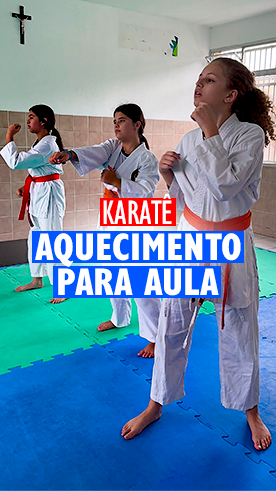 Aquecimento para Aula - Karat� Col�gio Passionista Santa Maria