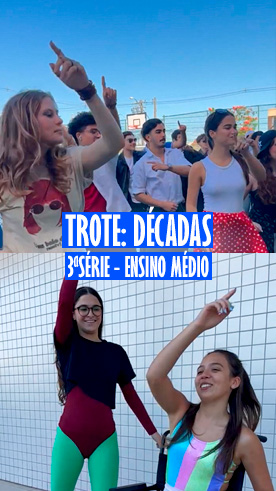 Trote D�cadas - 3�S�rie Ensino M�dio Col�gio Passionista Santa Maria