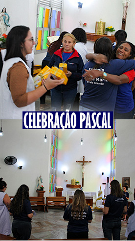 Celebra��o P�scal Col�gio Passionista Santa Maria