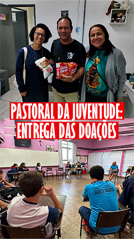 Entrega das Doa��es PJ Col�gio Passionista Santa Maria