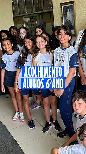 Acolhimento - Alunos 6�ano Col�gio Passionista Santa Maria