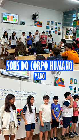 7 Ano - Artes - Sons do Corpo Humano Col�gio Passionista Santa Maria