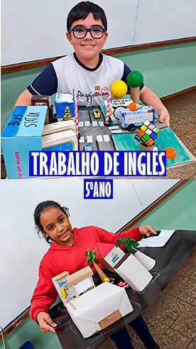 Trabalho de Ingl�s - 5 ano Col�gio Passionista Santa Maria