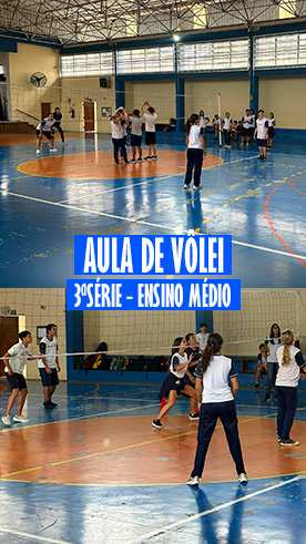 Aula de V�lei - 3� S�rie Ensino M�dio Col�gio Passionista Santa Maria