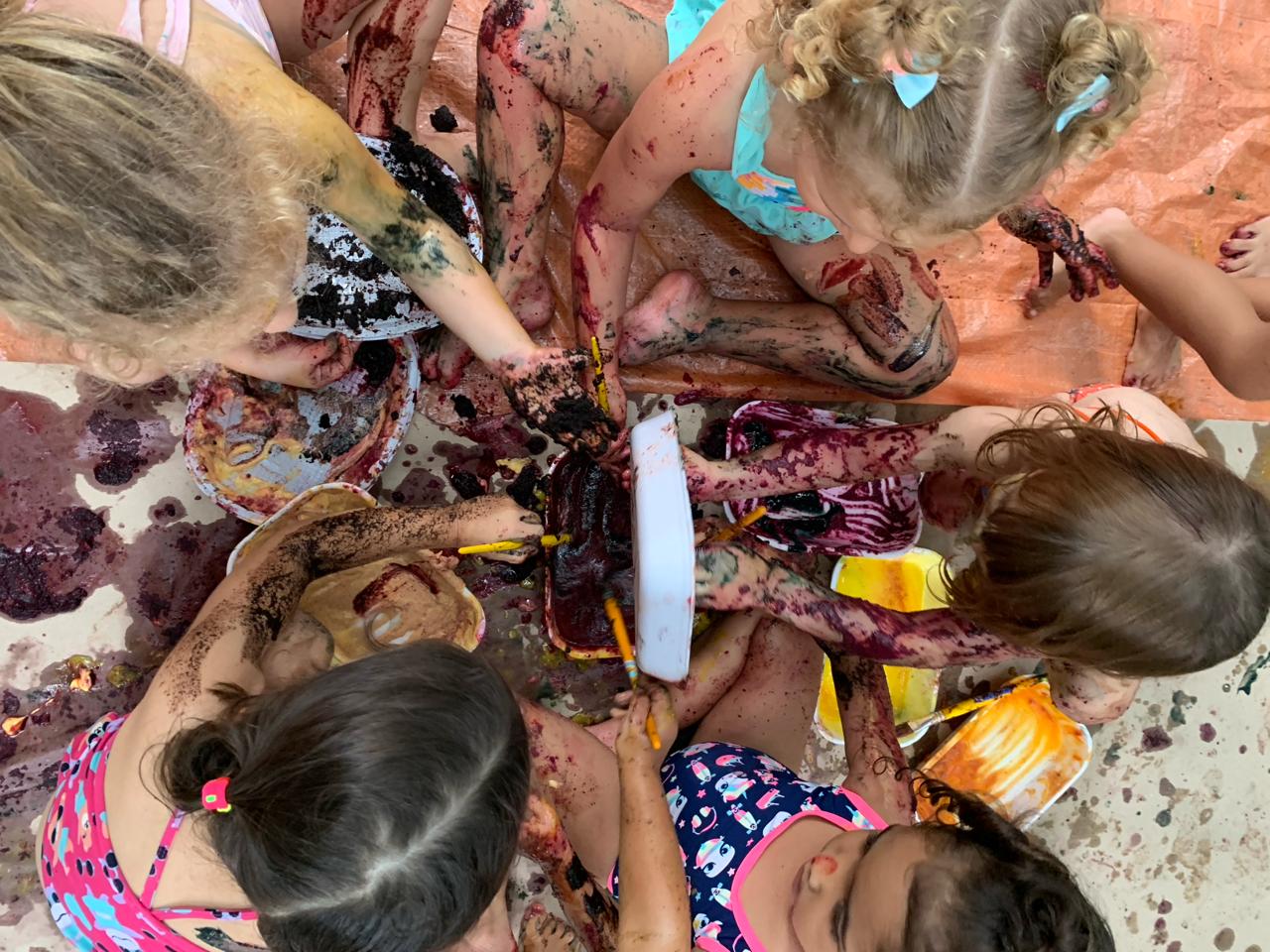 Tintas Naturais - Maternal I e II Col�gio Passionista Santa Maria