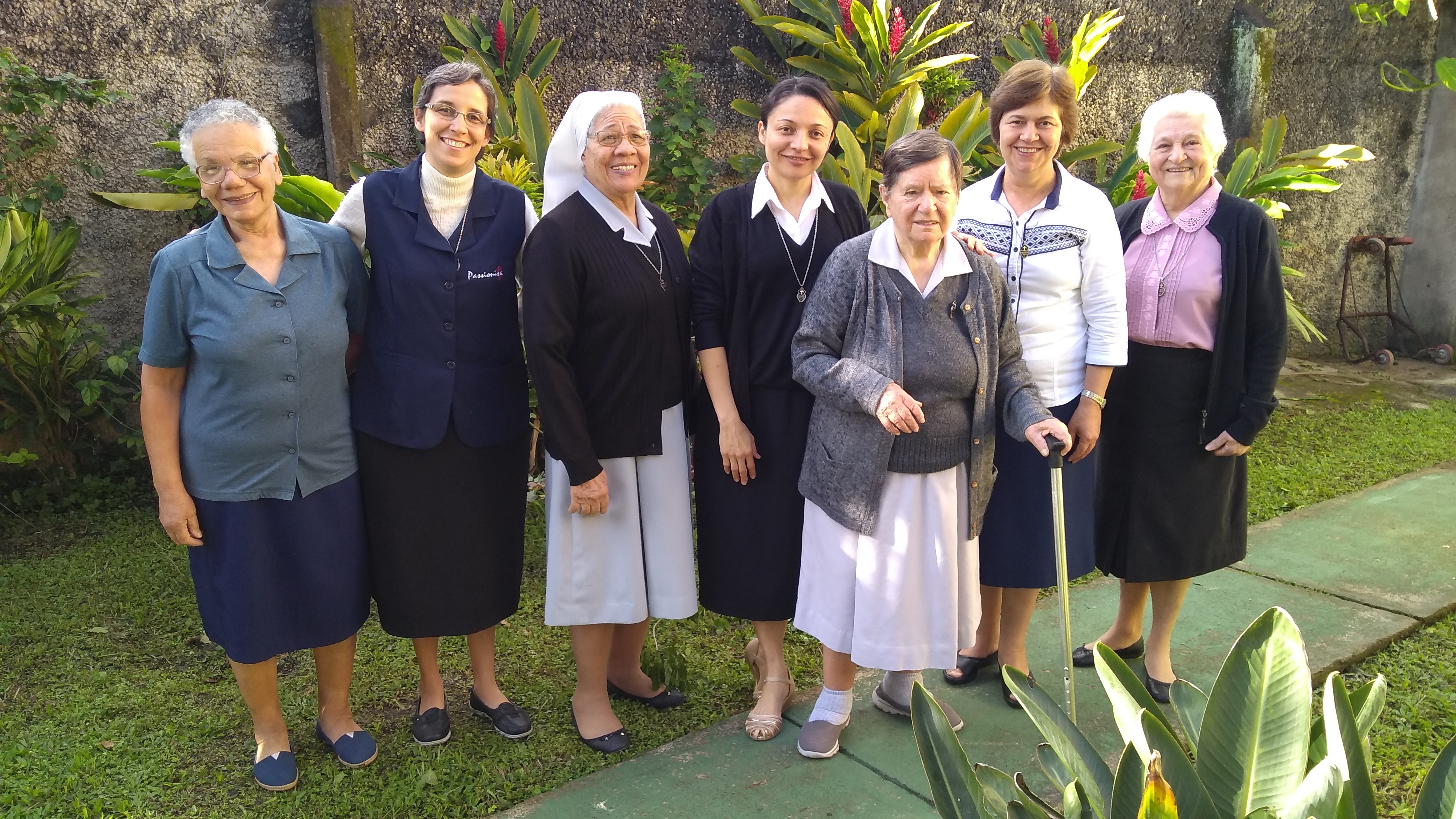 Visita da Irm� C�lia Aparecida Bah� Col�gio Passionista Santa Maria