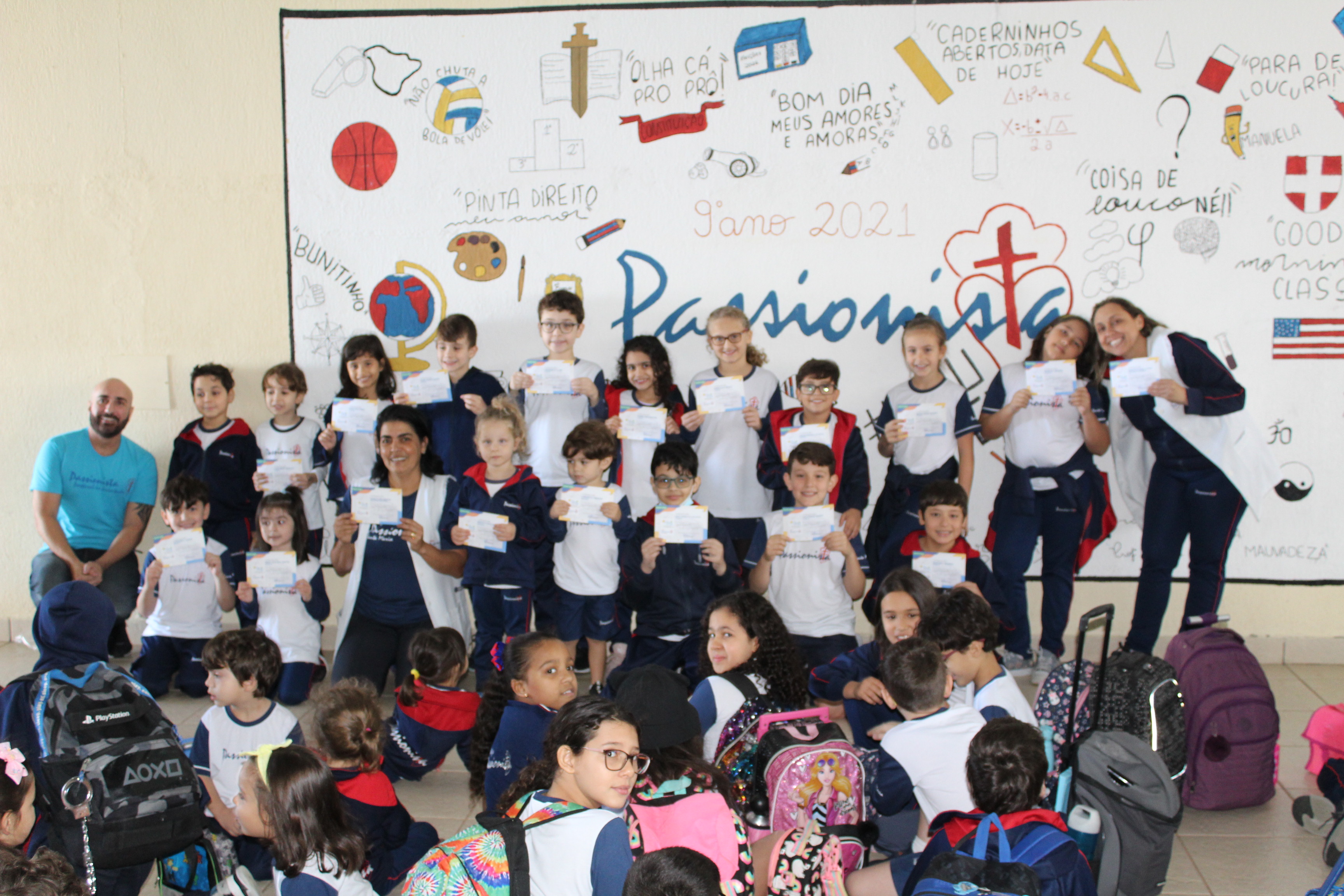 Entrega dos Certificados da Semana Passionista 2022 Col�gio Passionista Santa Maria