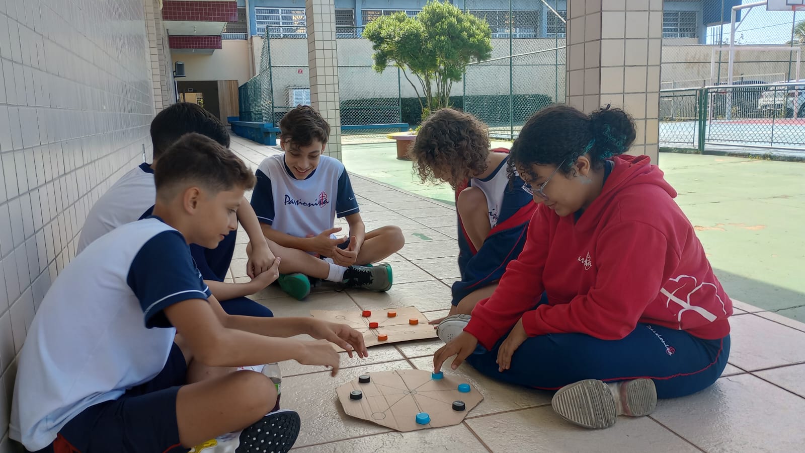 Constru��o do Jogo Shisima Col�gio Passionista Santa Maria