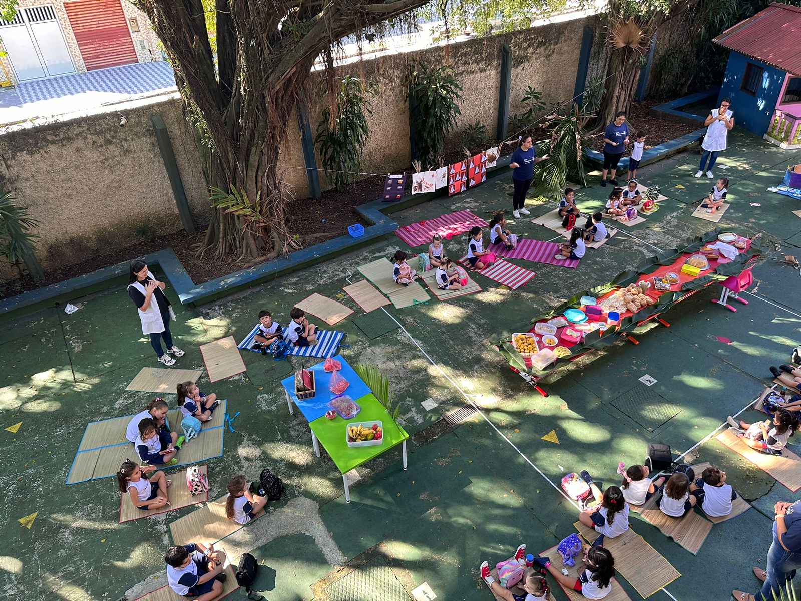 Povos ind�genas: a import�ncia na constru��o do Brasil - Educ. Infantil Col�gio Passionista Santa Maria