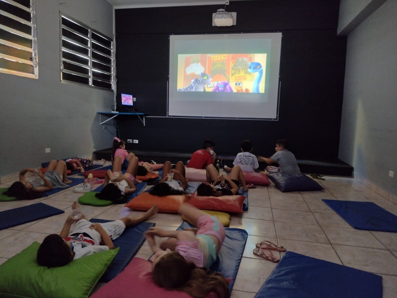 5� Curso de F�rias - 5� Dia  Col�gio Passionista Santa Maria