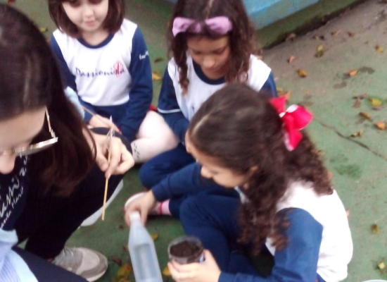 Comemorando o in�cio da Primavera Col�gio Passionista Santa Maria